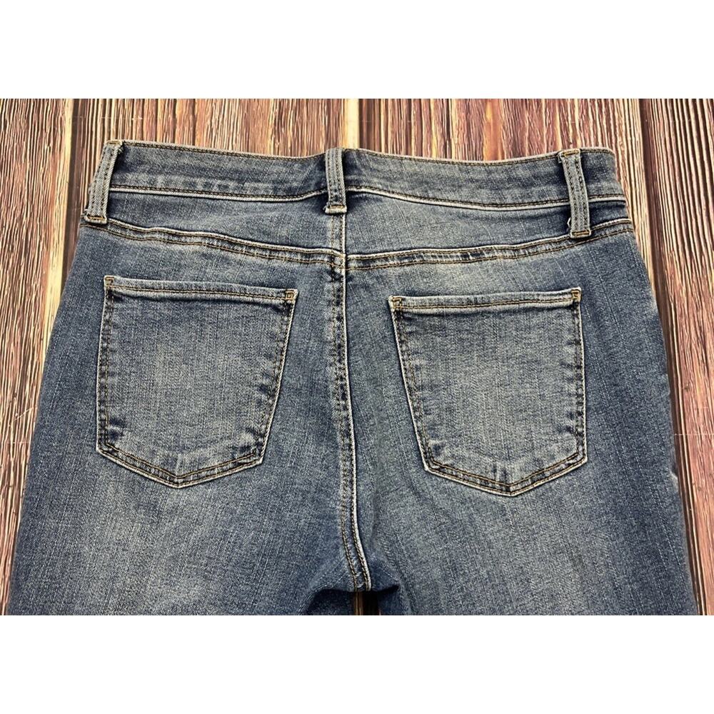 Talbots Flawless Jeans Womens Size 4P Blue Denim Light Wash Slim Ankle Stretch